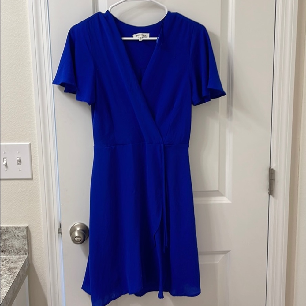 Blue dress